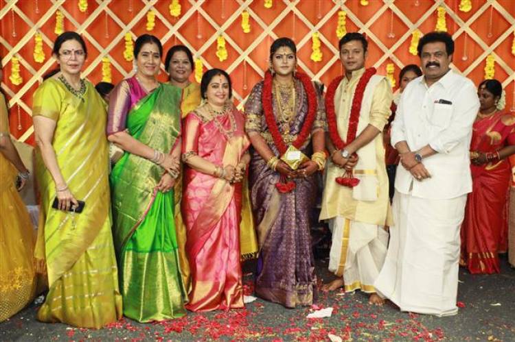 Abinaya Parthiban and Naresh Karthik Wedding Stills
