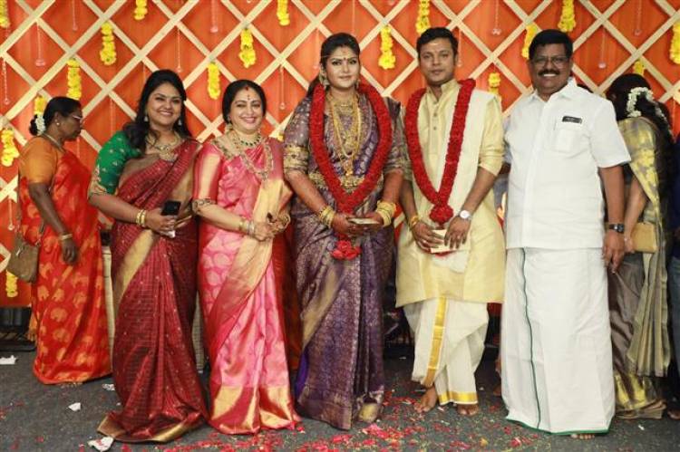 Abinaya Parthiban and Naresh Karthik Wedding Stills