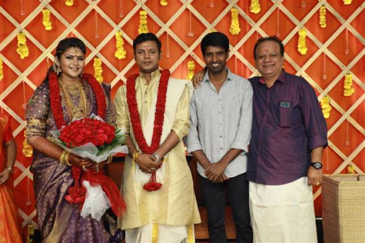 Abinaya Parthiban and Naresh Karthik Wedding Stills