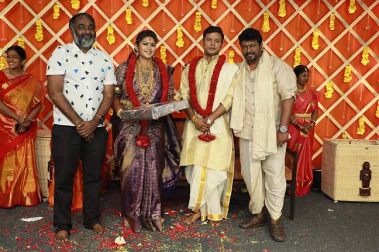 Abinaya Parthiban and Naresh Karthik Wedding Stills