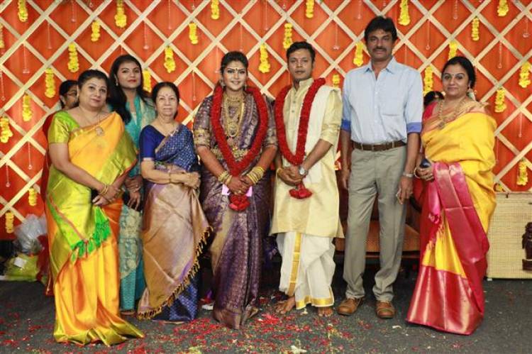Abinaya Parthiban and Naresh Karthik Wedding Stills