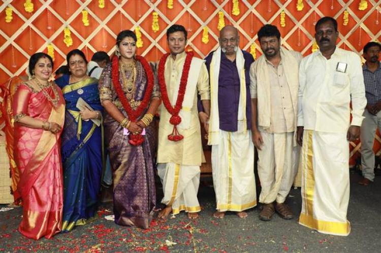 Abinaya Parthiban and Naresh Karthik Wedding Stills