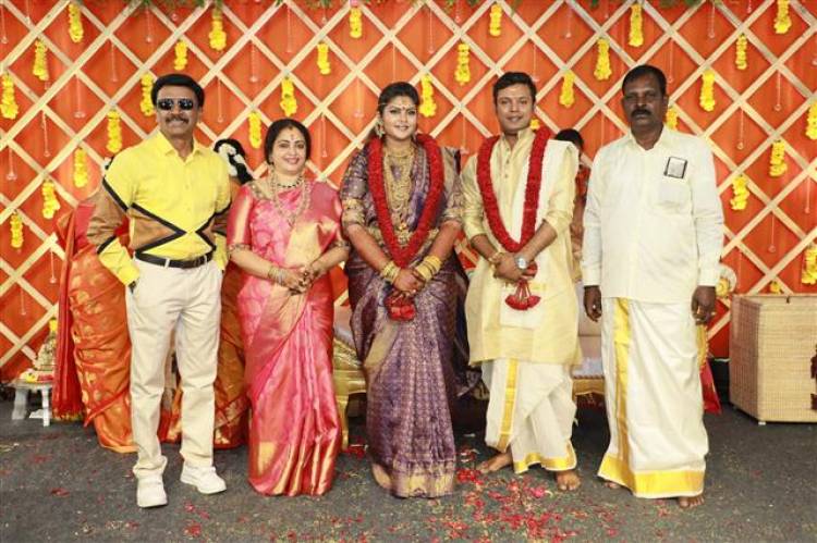 Abinaya Parthiban and Naresh Karthik Wedding Stills