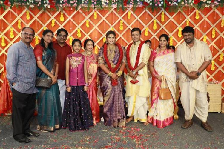 Abinaya Parthiban and Naresh Karthik Wedding Stills