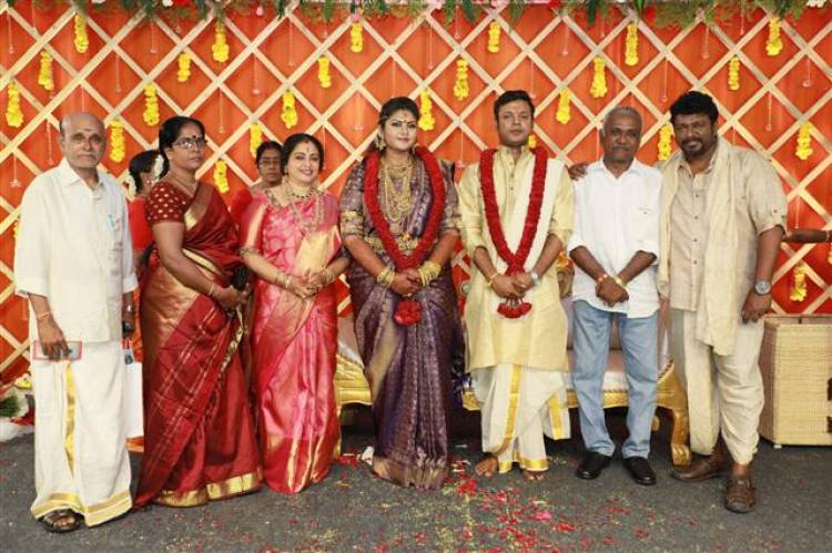 Abinaya Parthiban and Naresh Karthik Wedding Stills