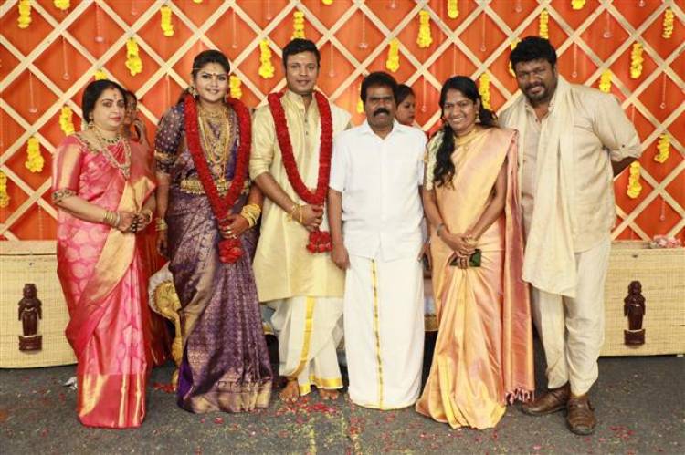 Abinaya Parthiban and Naresh Karthik Wedding Stills
