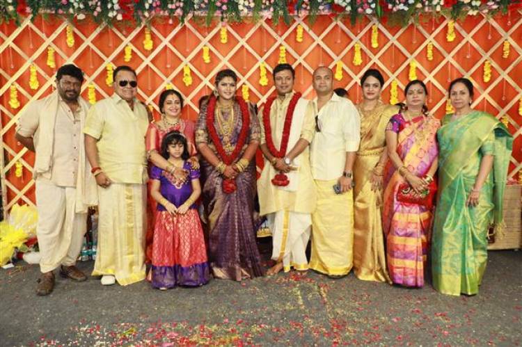 Abinaya Parthiban and Naresh Karthik Wedding Stills