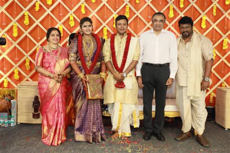 Abinaya Parthiban and Naresh Karthik Wedding Stills