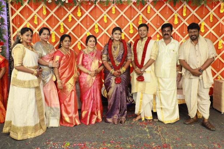 Abinaya Parthiban and Naresh Karthik Wedding Stills