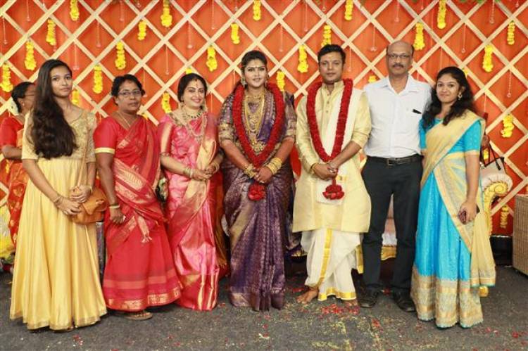 Abinaya Parthiban and Naresh Karthik Wedding Stills