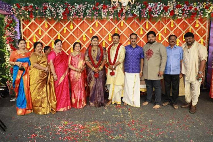 Abinaya Parthiban and Naresh Karthik Wedding Stills
