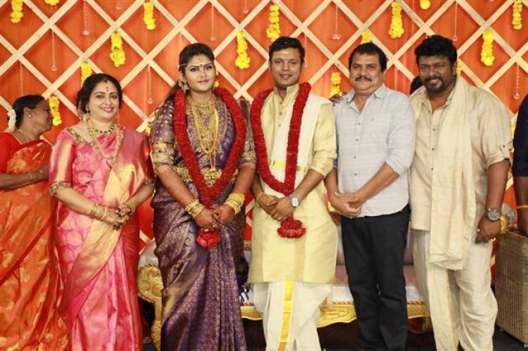 Abinaya Parthiban and Naresh Karthik Wedding Stills