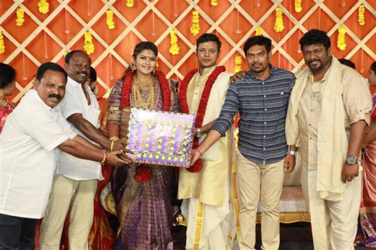 Abinaya Parthiban and Naresh Karthik Wedding Stills