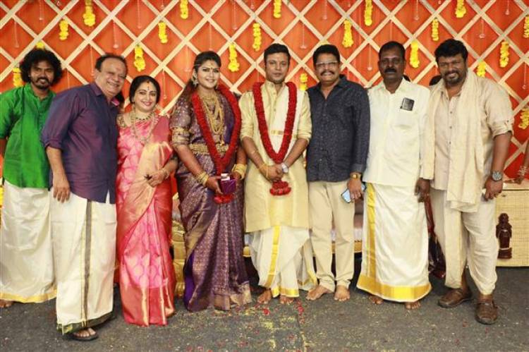 Abinaya Parthiban and Naresh Karthik Wedding Stills
