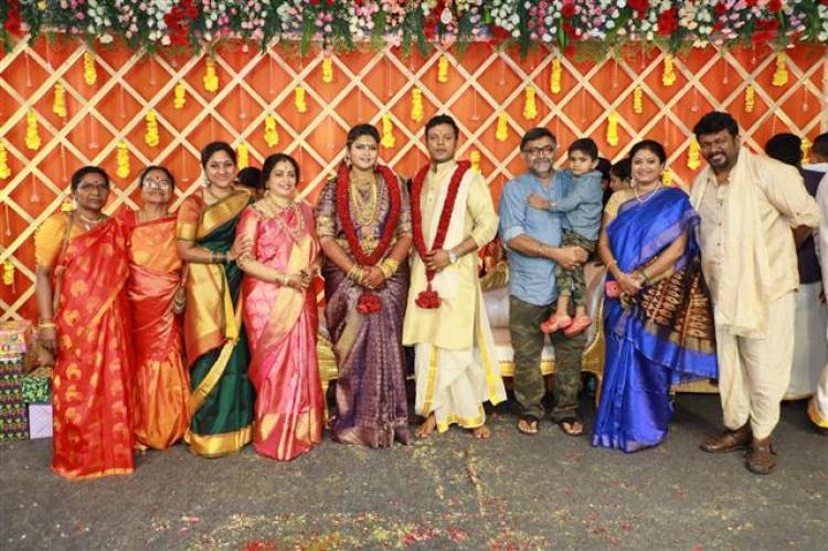 Abinaya Parthiban and Naresh Karthik Wedding Stills