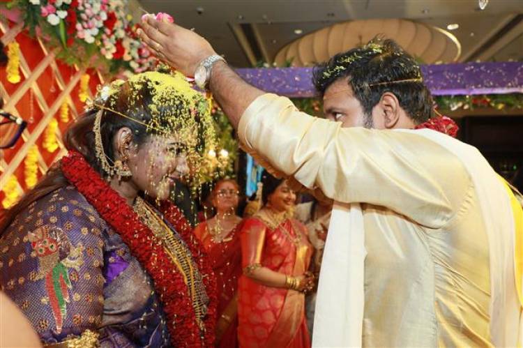 Abinaya Parthiban and Naresh Karthik Wedding Stills