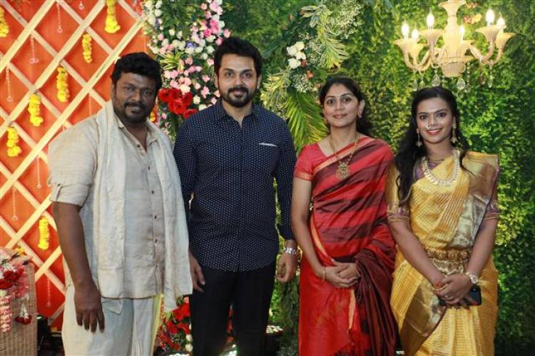 Abinaya Parthiban and Naresh Karthik Wedding Stills