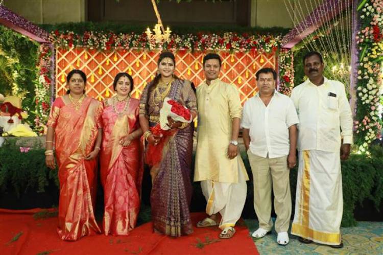 Abinaya Parthiban and Naresh Karthik Wedding Stills