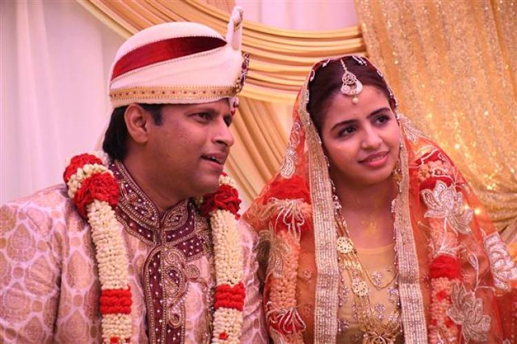 Actor ICE Ashok and Alima Jat Wedding Stills