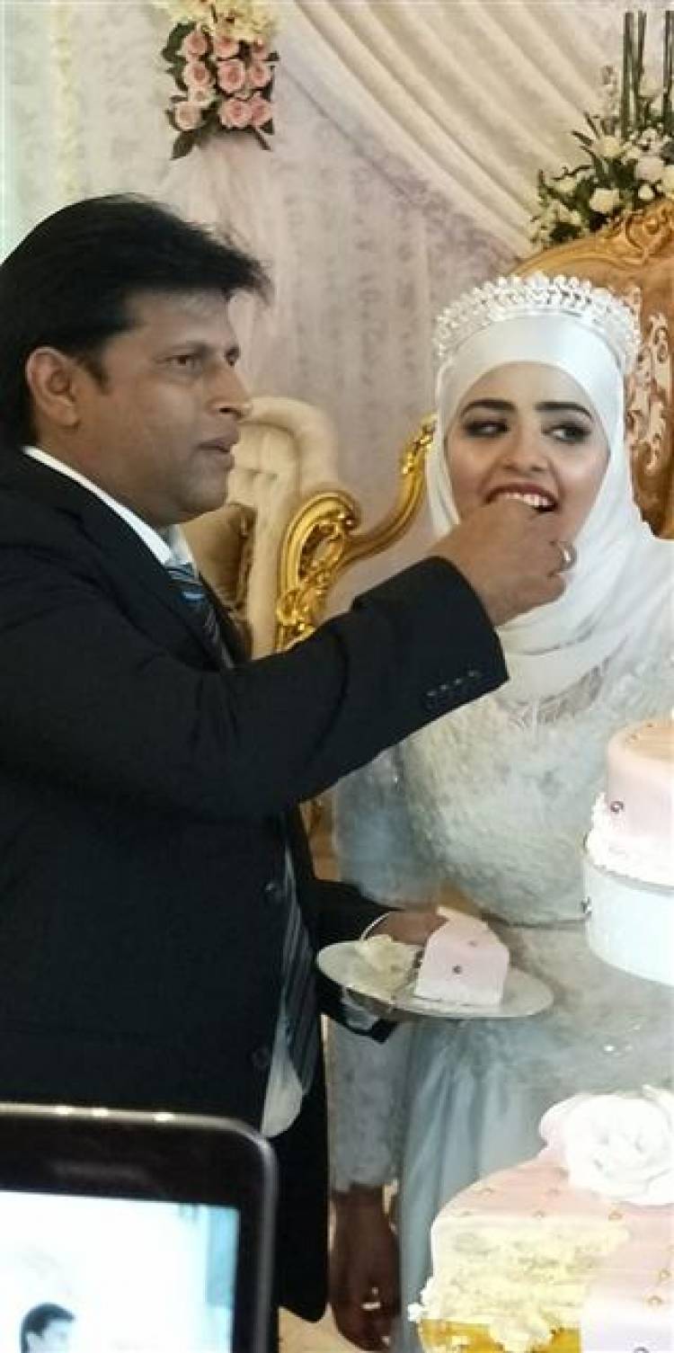 Actor ICE Ashok and Alima Jat Wedding Stills