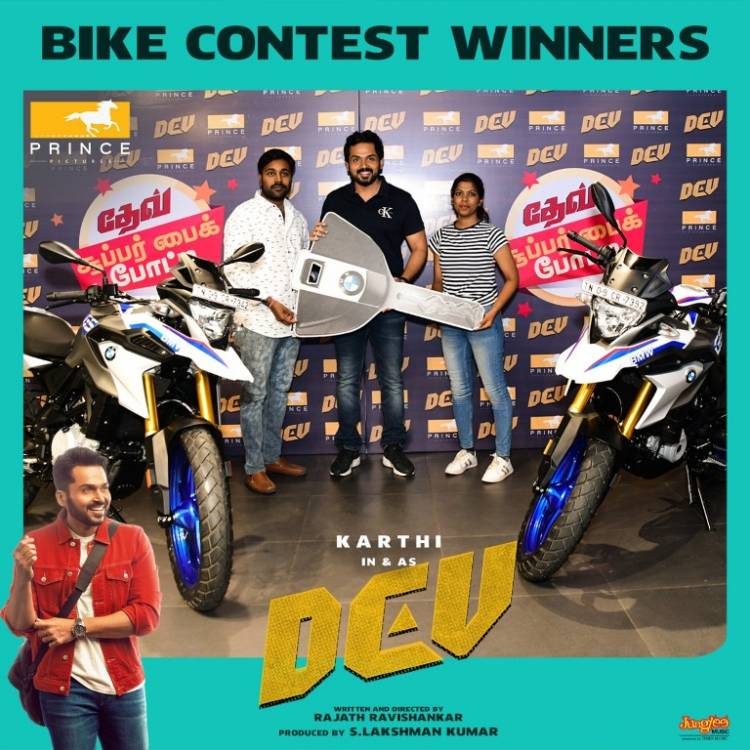 DEV BMW Bike Contest Winners Get 8Lac Worth Bikes