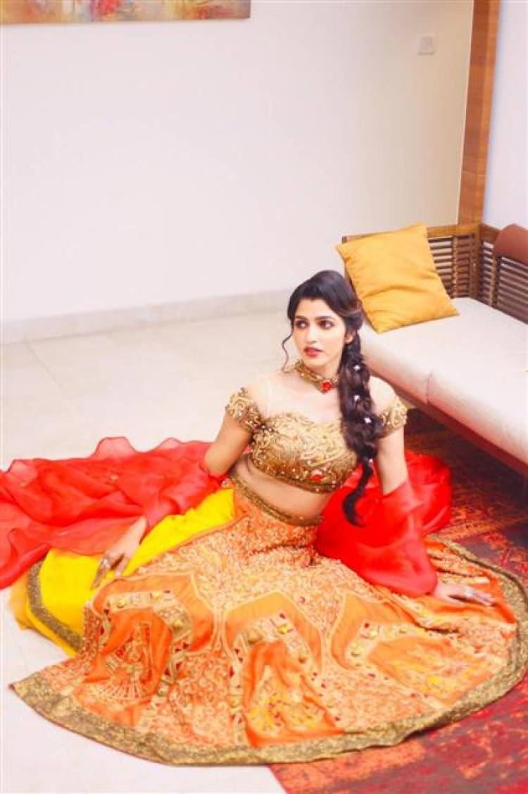 Sai Dhanshika set the Ramp on fire with a New Bridal Collection