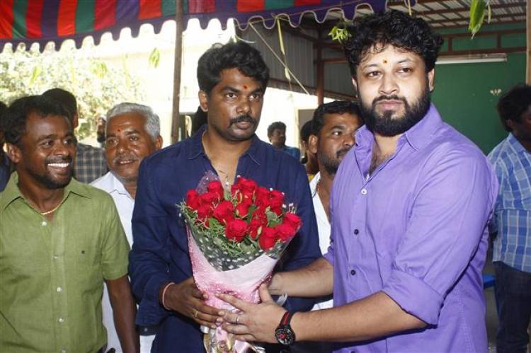 "Ennai Sudum Pani" Movie Pooja Stills