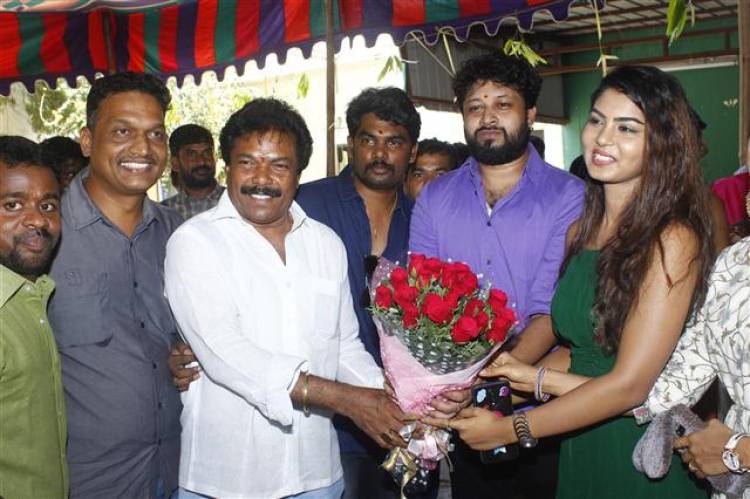 "Ennai Sudum Pani" Movie Pooja Stills
