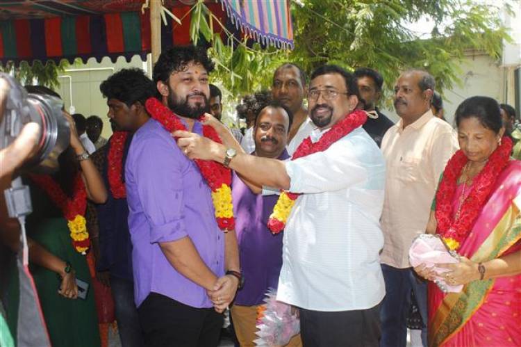 "Ennai Sudum Pani" Movie Pooja Stills