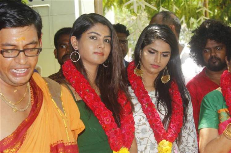 "Ennai Sudum Pani" Movie Pooja Stills