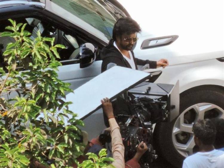 "Darbar" Shooting Spot Stills