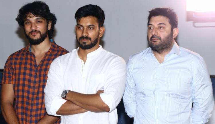 Arvind Swamy - Director Santhosh P. Jayakumar New Movie Launch Stills
