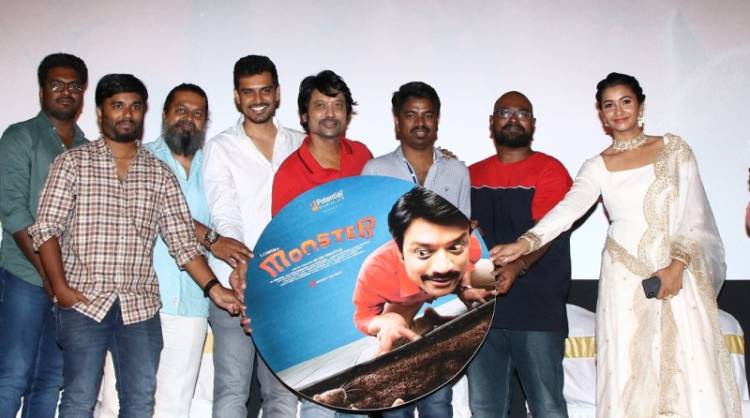 "MONSTER" Tamil Movie Audio Launch Stills