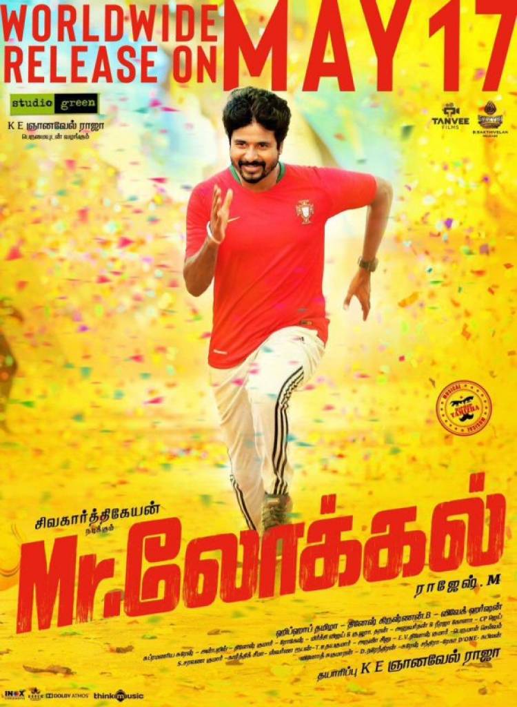 Sivakarthikeyan's "Mr Local" release  poster