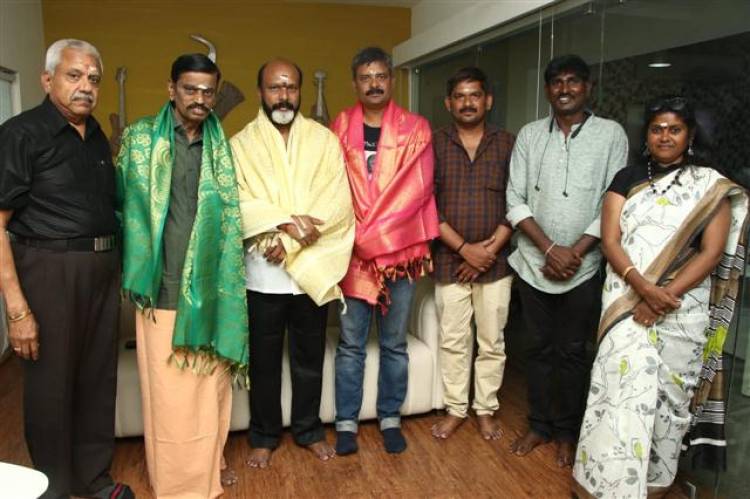 விஜய் ஆண்டனி "தமிழரசன்" படத்தின் டப்பிங் இன்று பூஜையுடன் துவங்கியது