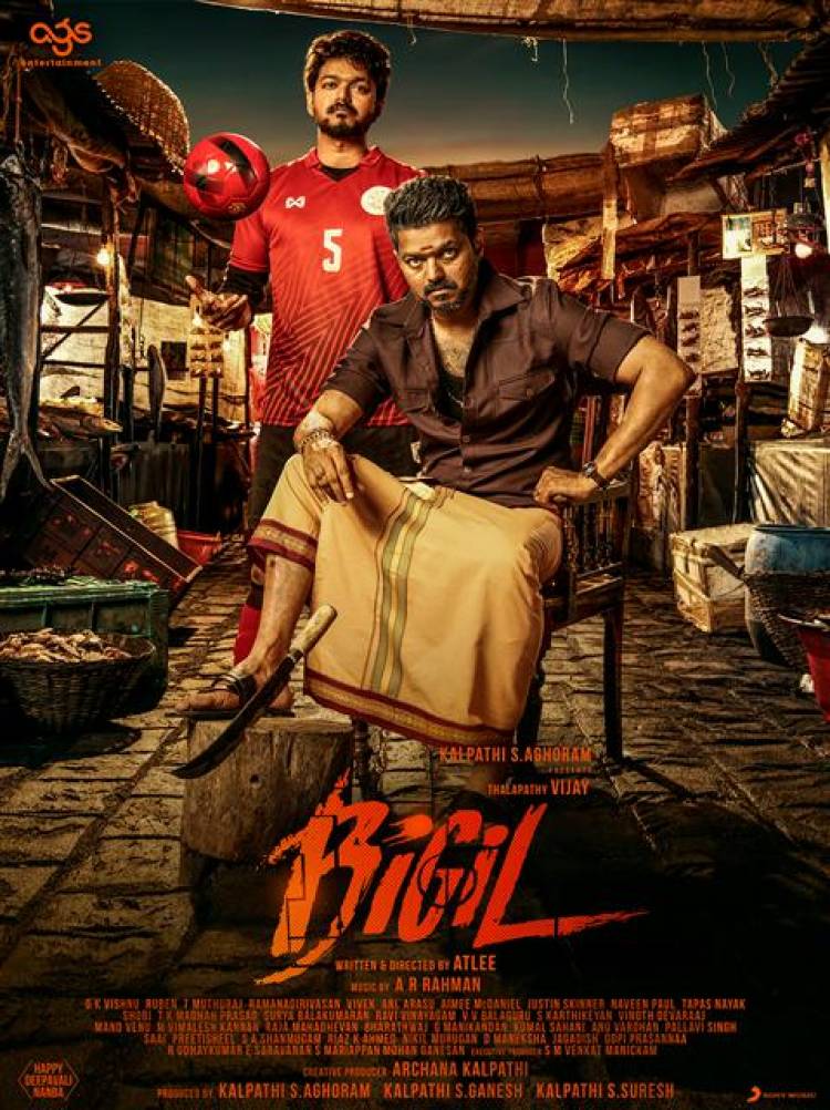 "BIGIL" - First Look Posters