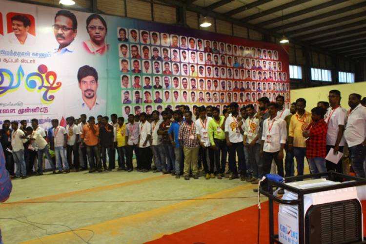 தனுஷ்  பிறந்தநாளை பிறந்தானை முன்னிட்டு மாபெரும் இரத்ததான முகாம்!