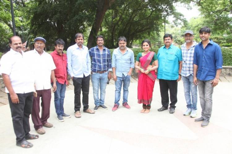 Atharvaa's Next Movie Pooja Stills