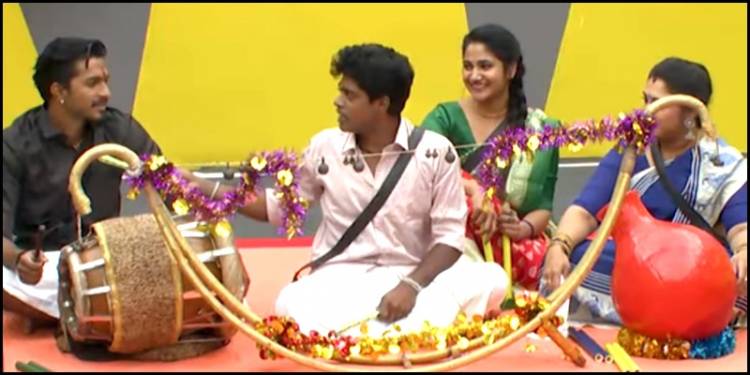  கவினை கலாய்த்து வில்லுப்பாட்டு பாடும் சாண்டி குழுவினர்