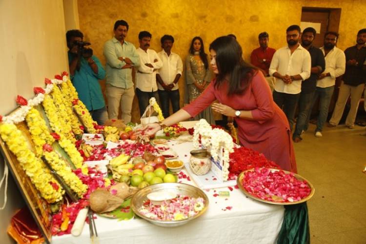 விஜய்டிவி புகழ் காமெடியன் ராமர்-சஞ்சனா கல்ராணி இணையும் படம்