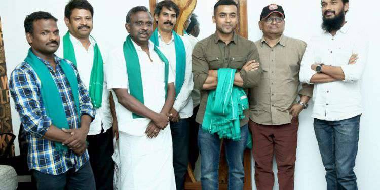 காப்பான் - சூர்யாவுக்கு விவசாயிகள் சங்கம் பாராட்டு