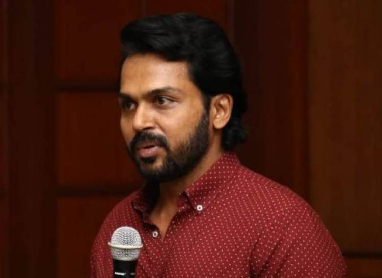 'கைதி 2'  எடுக்க இயக்குநர் லோகேஷ் கனகராஜ் ரெடி - நடிகர் கார்த்தி