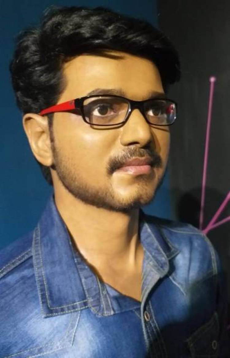கன்னியாகுமரி அருங்காட்சியகத்தில் தளபதி விஜய்க்கு மெழுகு சிலை!
