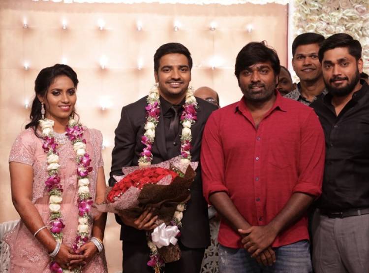 Actor Sathish - Sindhu Wedding Reception Stills