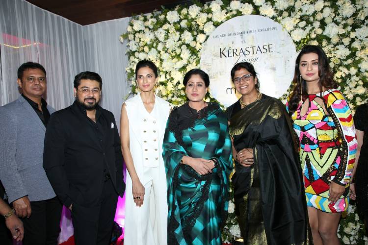 Actress Payal Rajput Inaugurates  Kerastase Lounge 