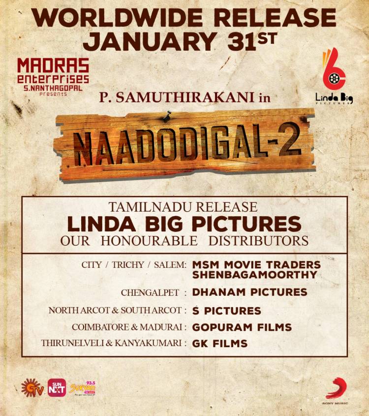 Naadodigal-2 Releasing world wide on 31st January