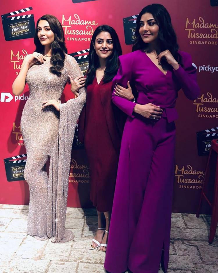 Madamme Tussauds version of Kajal Aggarwal