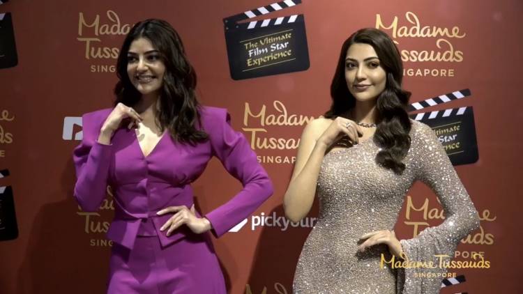 Madamme Tussauds version of Kajal Aggarwal