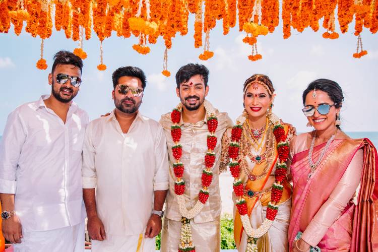 Actor Mahat Raghavendra - Prachi Mishra Wedding Stills