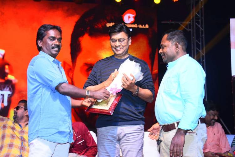 The fight master, Actor Kanal kannan at  MarijuanaAudioLaunch& MarijuanaTrailer